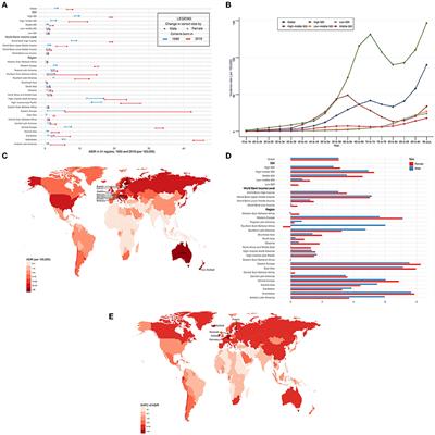 Global burden of calcific aortic valve disease and attributable risk factors from 1990 to 2019